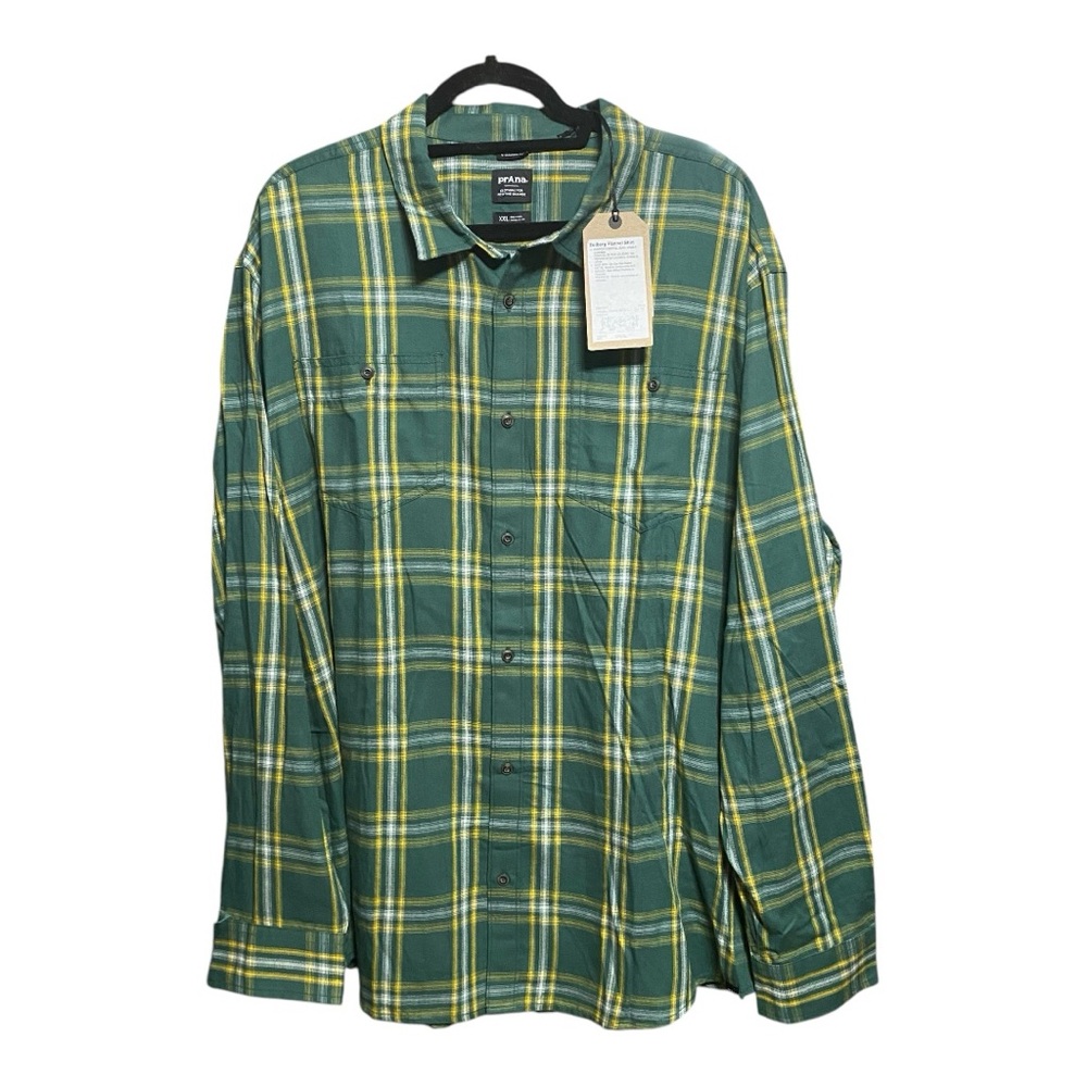 Prana Dolberg Flannel Shirt XXL ST